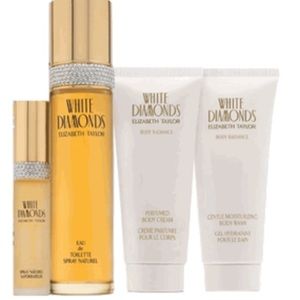White Diamonds Gift Set with Bonus Watch.